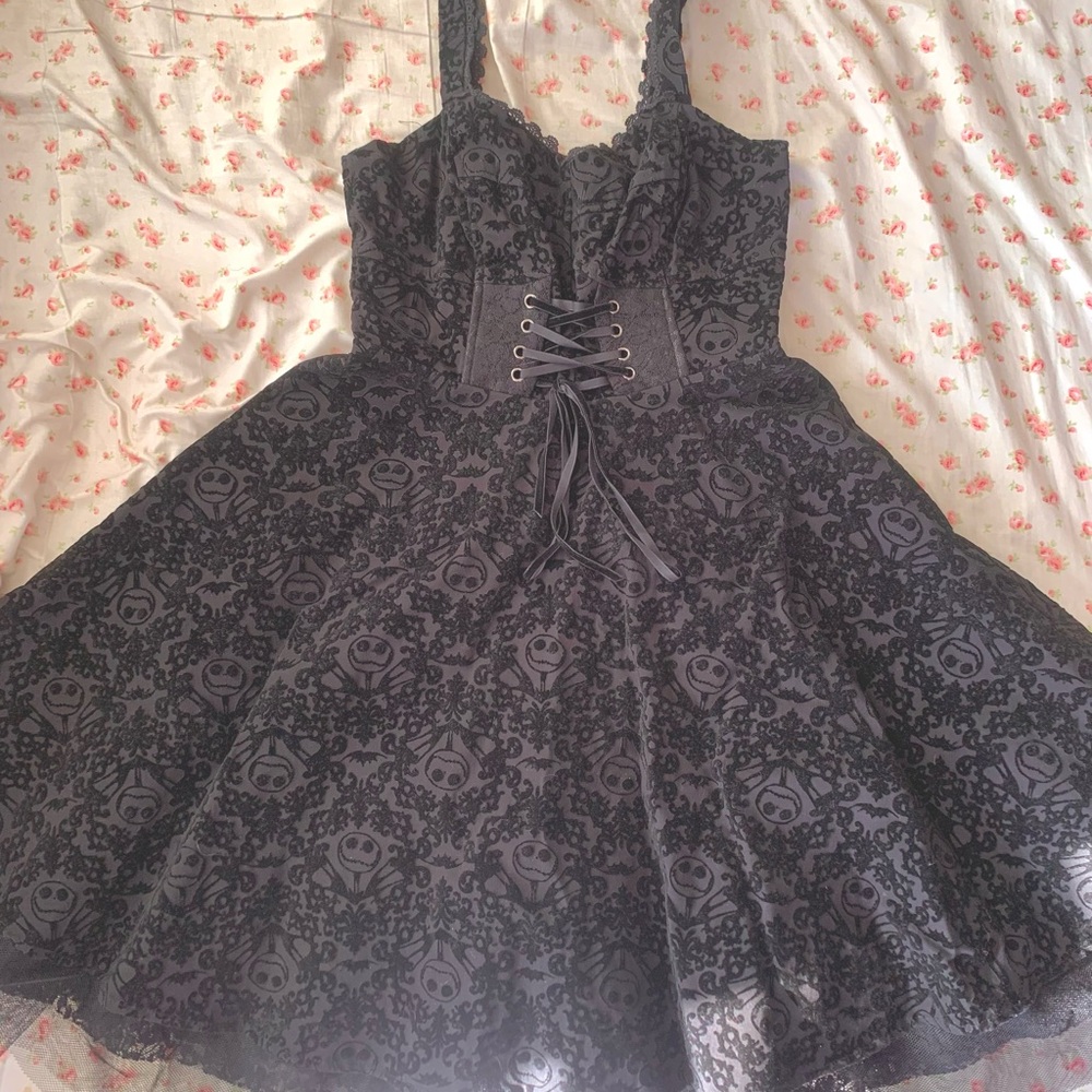 **MOVING SALE** Disney Nightmare before Christmas velvet dress